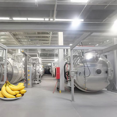 500kg Stainless Steel Freeze Dryer Unit Lyophilization Industri Sertifikat CE