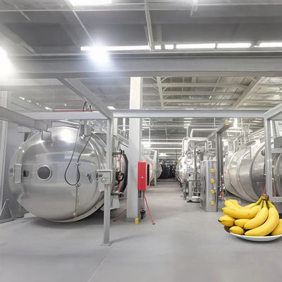 1 Ton Batch Industrial Scale Freeze Dryer Sistem pengeringan komersial hemat energi