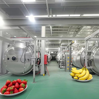Peralatan Pengering Beku Industri Komersial Kapasitas 1000kg Untuk Penggunaan Laboratorium / Pabrik