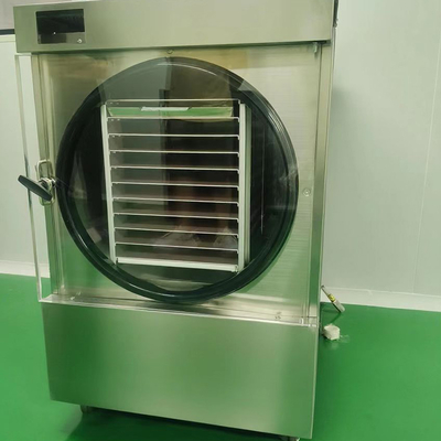 304 Stainless Steel Lyophilizer dengan Bosch Vacuum Pump - Pengering beku kelas farmasi