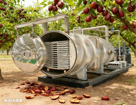 Pengeringan presisi industri dengan liofilizer untuk bahan-bahan bernilai tinggi Pengolahan kontrak massal