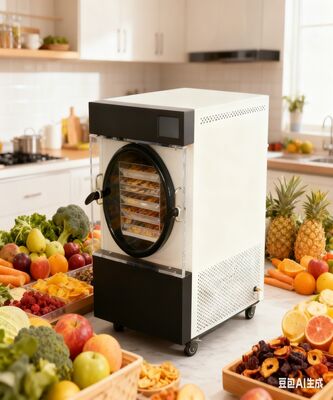 Freezer rumah premium, ruang stainless steel, pompa bebas minyak, efisien, tenang dan dibangun untuk bertahan lama