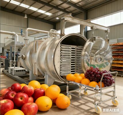 Industri 200kg Freeze Dryer: Kapasitas Tinggi, Komersial-Kelas untuk Bulk Food & Produksi Farmasi