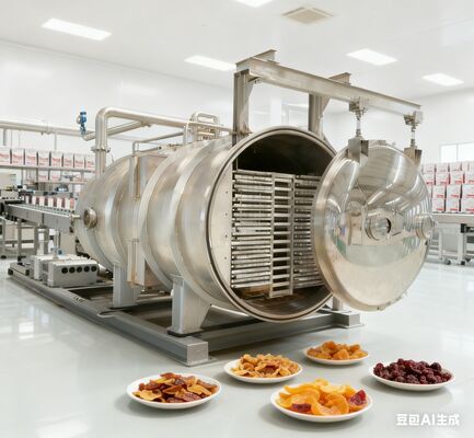 Pengering Beku 180KG Tugas Berat untuk Penggunaan Industri dengan Konstruksi Baja Tahan Karat & Kontrol Suhu Presisi untuk Kualitas yang Konsisten