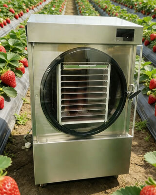 2-6kg Rumah Tangga Rumah Freeze Dryer Medium 20-24 Jam