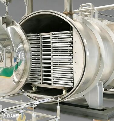 Produksi otomatis Lyophilizer   200KG Batch, Kontrol presisi, andal