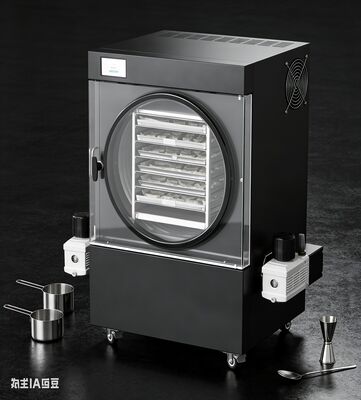 Pengering Beku Rumah Tangga Cepat & Andal  Ideal untuk Pengeringan Vakum Daging, Sayuran & Rempah-rempah