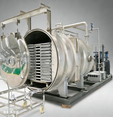 Mencapai Kualitas Premium di Skala: Kami 100KG Industrial Freeze Dryers dengan sempurna melestarikan Farmasi, Makanan & Nutraceutical Bahan.