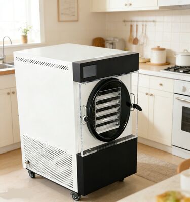 Kinerja kelas komersial di rumah. Mesin pengering beku rumah dengan kapasitas besar dan pengeringan 24/7 yang dapat diandalkan