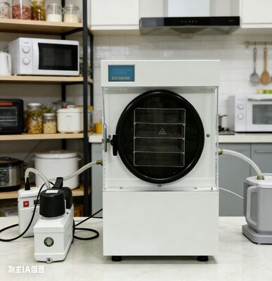 Jangan Hanya Dehidrasi ✓ Freeze Dry! Perangkat Kecil, Hasil Besar: Simpan Bentuk & Tekstur Asli Makanan Saat Membuat Penyimpanan Makanan Darurat 25 Tahun.