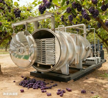 Buka Aliran Pendapatan Baru: Pengering Beku Tugas Berat 100-200KG Direkayasa untuk Produksi Volume Tinggi dengan Daya Tahan Baja Tahan Karat, Presisi PLC & Hasil Umur Simpan 25 Tahun.