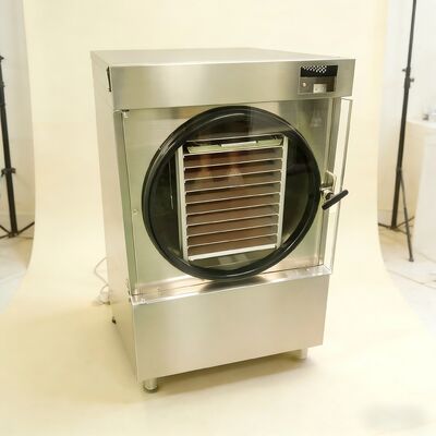 SUS304 Mini Freeze Dryer stainless steel dengan metode pemanasan listrik yang dirancang untuk tugas pengeringan dan konservasi sampel