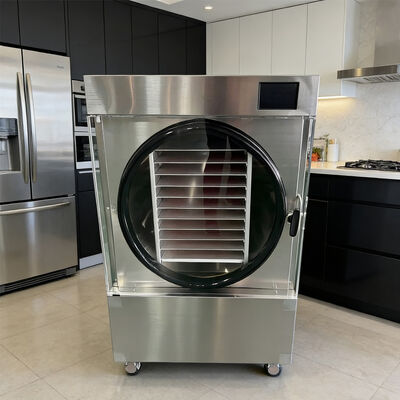 Medium Home Freeze Dryer dengan SUS304 Stainless Steel Shell Ukuran 1100 1000 1180mm Dirancang untuk mempertahankan makanan dan memperpanjang umur simpan