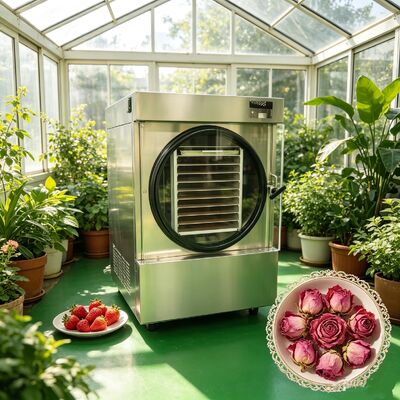 220V 1PH 50 60HZ Home Freeze Dryer Machine 3600W Efficiently Preserves Fruits Vegetables and Meals for Extended Shelf Life
