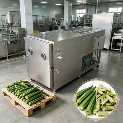 13 Lapisan atau kustomisasi Vegetable Freeze Dryer dengan bahan baki 304 stainless steel Rentang suhu Minus 50 hingga Plus 50 Celsius