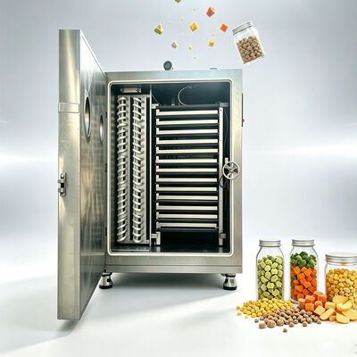 Food Vacuum Freeze Dryer Featuring  Electric Heating and Baosi Vacuum Pump for Operation